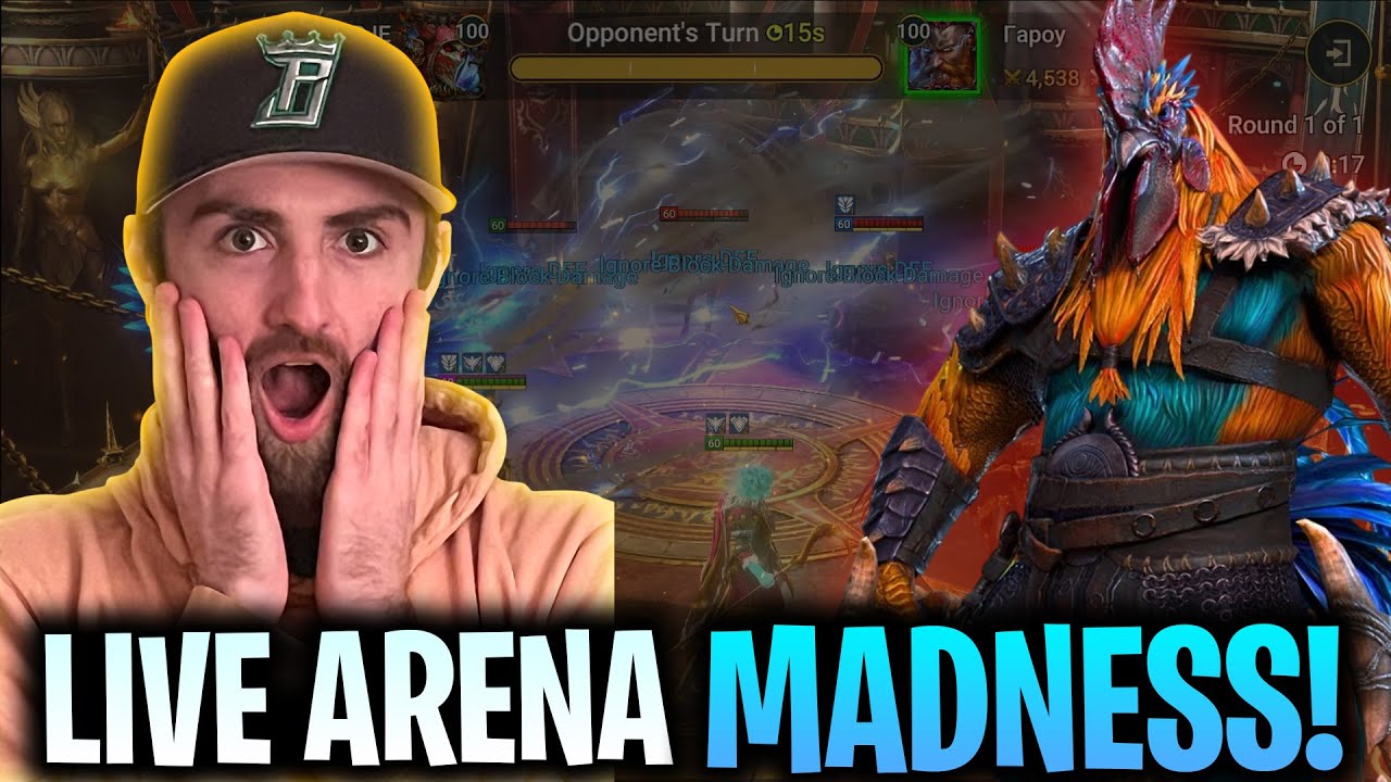 LIVE ARENA CARRIED BY A CHICKEN?! Galleus Bloodcrest Put to the Test | Raid Shadow Legends