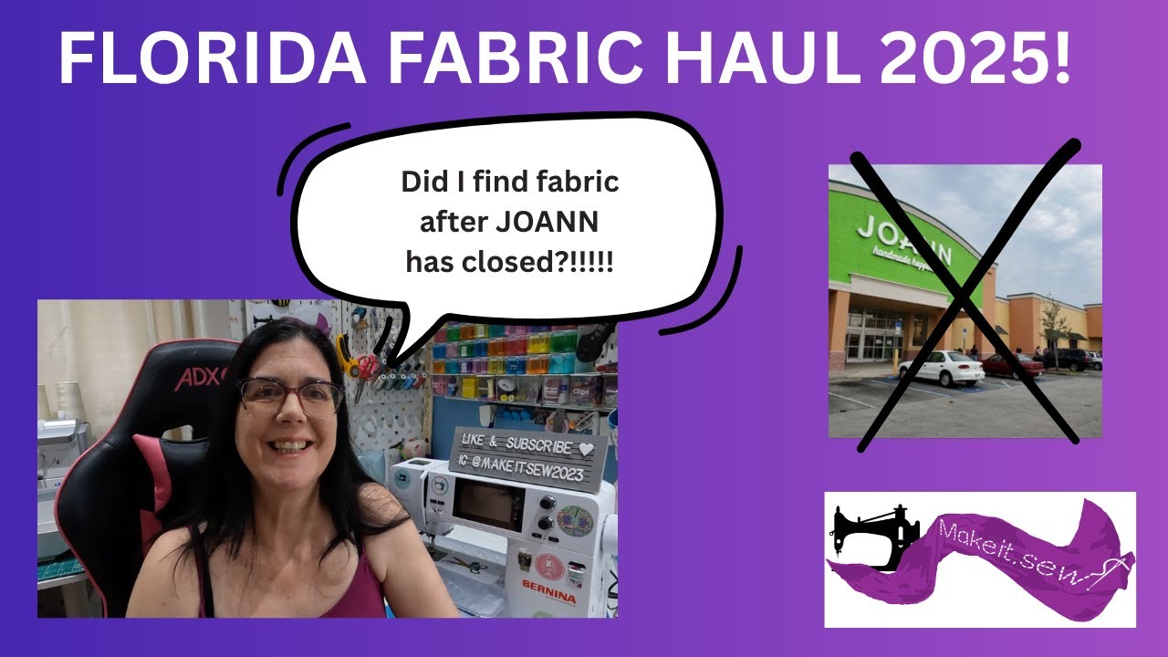 FLORIDA FABRIC HAUL!
