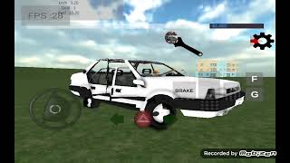 Türk yapımı bilinmeyen Araba parçalama oyunu/Esporar kaza crash simulator 2  screenshot 4