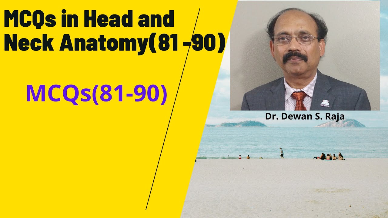 Тесты с множественным выбором по анатомии головы и шеи (81-90)