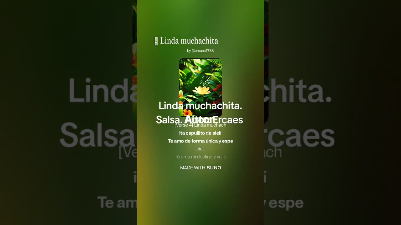 Linda muchachita 