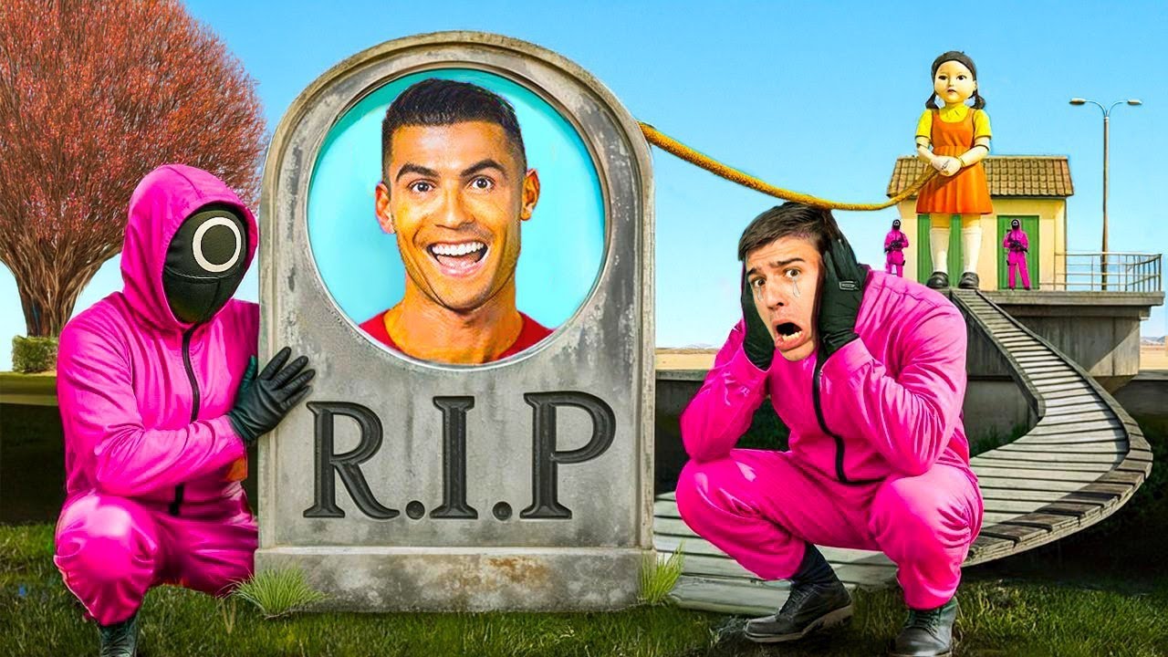 МЫ ВЫЖИЛИ В SQUID GAME, ЧТОБЫ СПАСТИ РОНАЛДУ ОТ FRONTMAN!