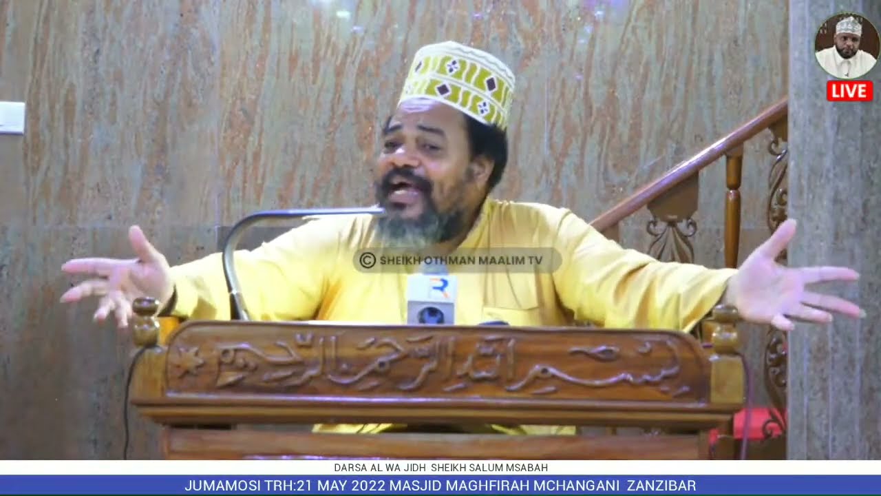 #LIVE🔴 SHEIKH SALUM MSABAH