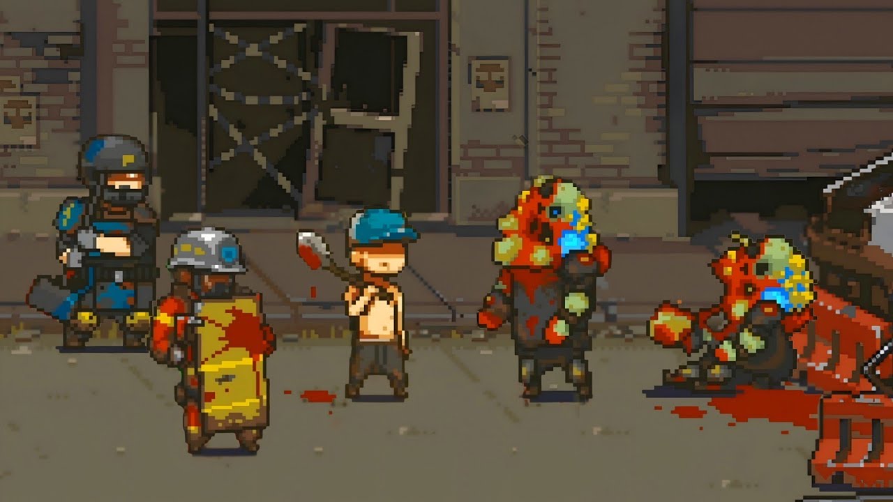 Hai SWAT Zombie Thách Thức Tất Cả Các Units Cận Chiến  - Dead Ahead Zombie Warfare