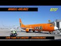 MANGO AIRLINES | CAPE TOWN TO LANSERIA - JOHANNESBURG | B737 | TRIP REPORT