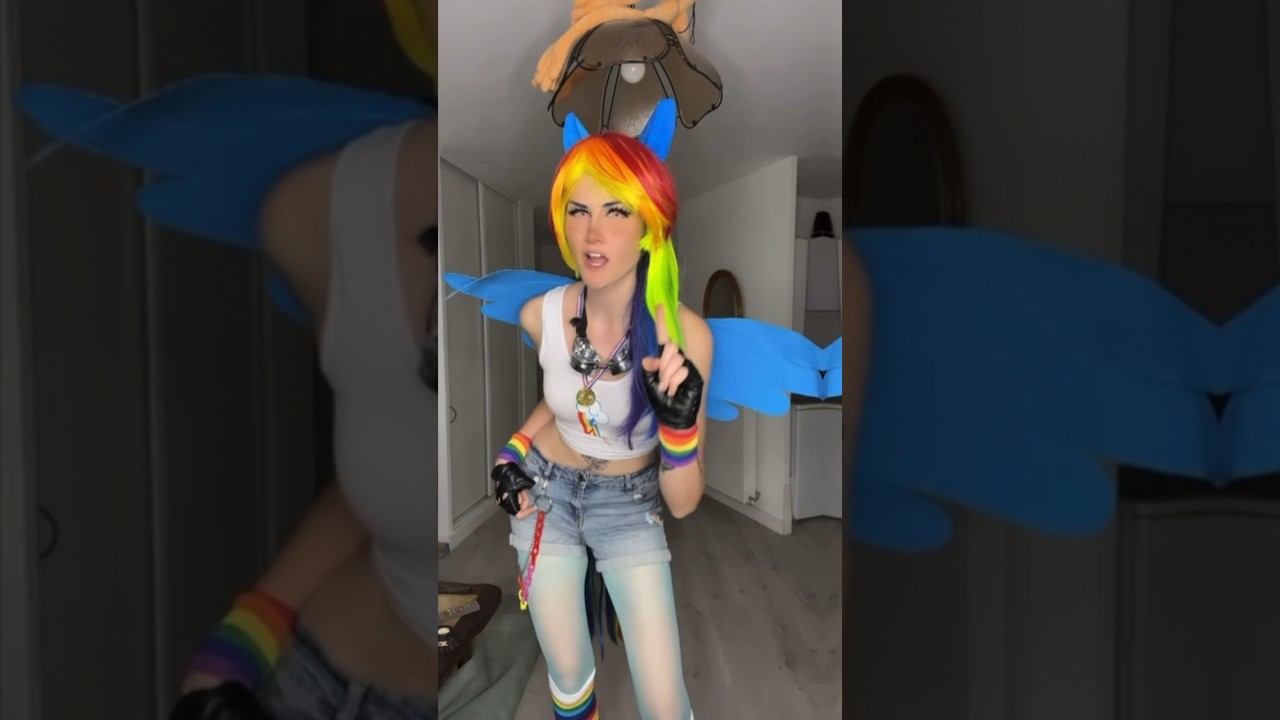 I do remake of my Rainbow dash ? #cosplay