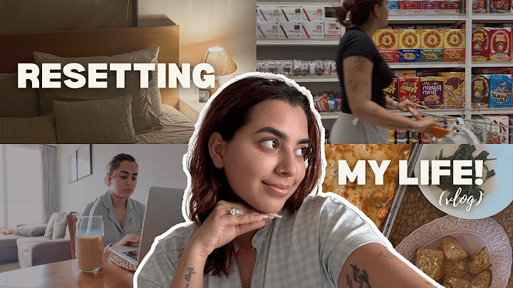 routine reset vlog | cooking, grocery haul, decluttering & more!
