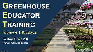 Greenhouse Educator Training   Structures & Equipment