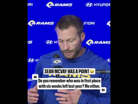 The Rams have the No. 1 record in the NFC 📈