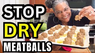 How To Make Juicy Meatballs No Breadcrumbs Or Fillers