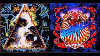 Def Leppard - Hysteria VS Dokken For The Attack (For Greg Lalor &amp; Brian Rogers)