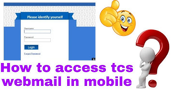 How to access tcs webmail in mobile||how to install tcs mail in mobile phone 2022
