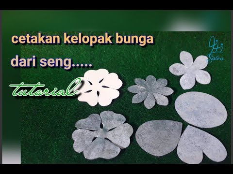 Tutorial cetakan kelopak  bunga  YouTube