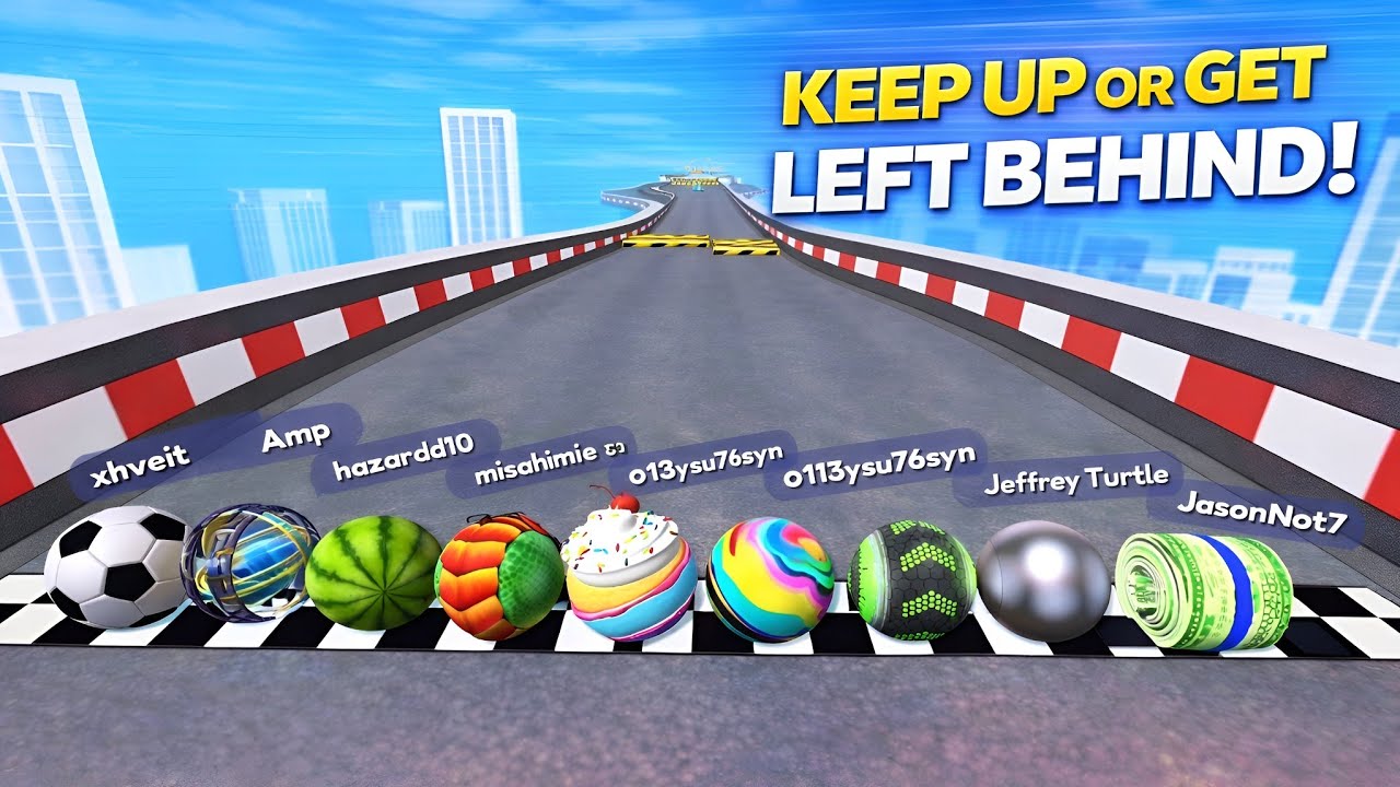 Ultimate Marble Race | Sky Track Challenge 128 #marblerace #ballrace