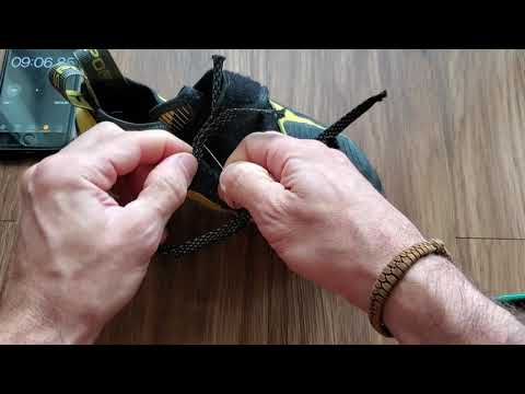 Fix La Sportiva Solution laces within minutes (or fortify them before they break)