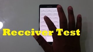 Samsung Galaxy Note 4 Reciver Test