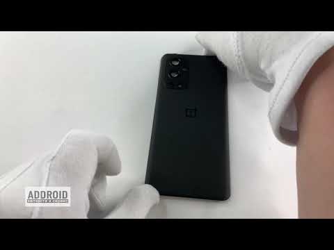 Видео: Задняя крышка для OnePlus 9 чeрная (Astral black) со стеклом камеры