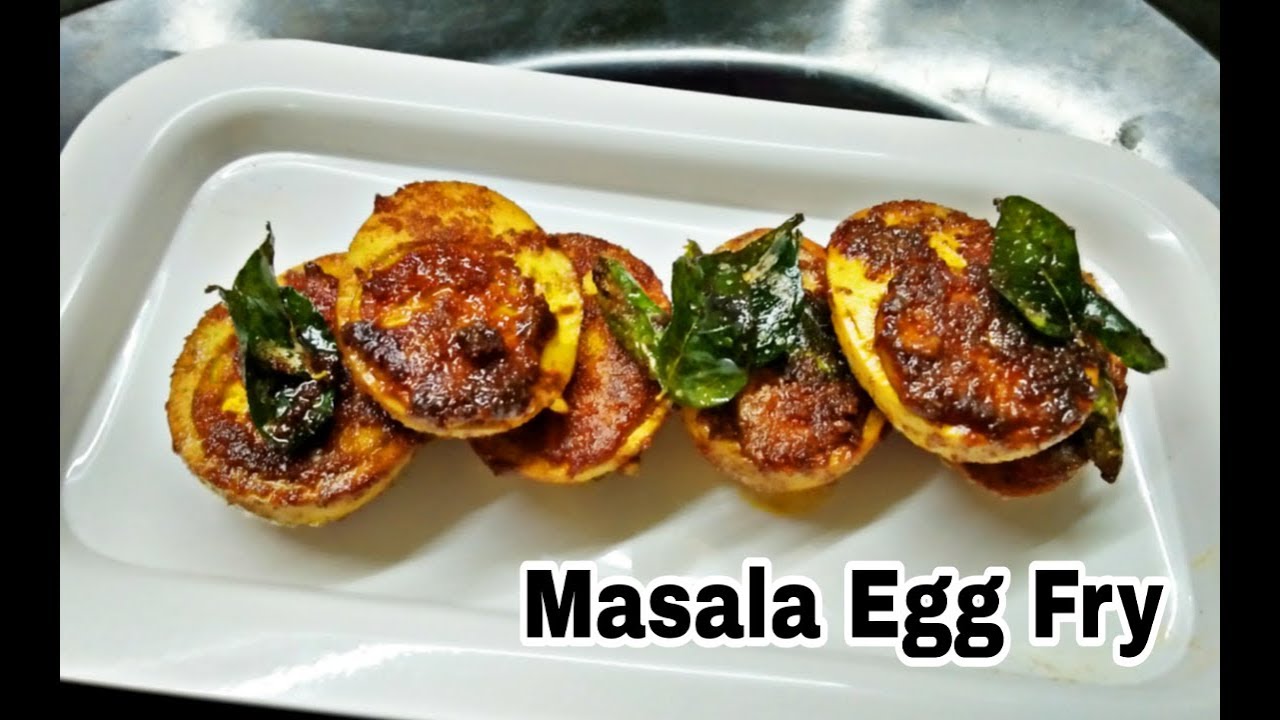 மசாலா முட்டை வறுவல் சுவையாக செய்வது எப்படி Masala Egg Fry Muttai