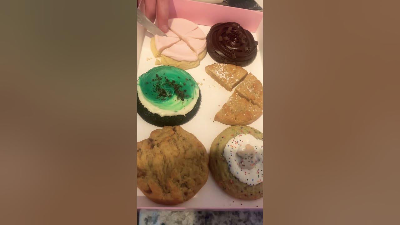 Mystery Crumbl Cookie Reveal YouTube