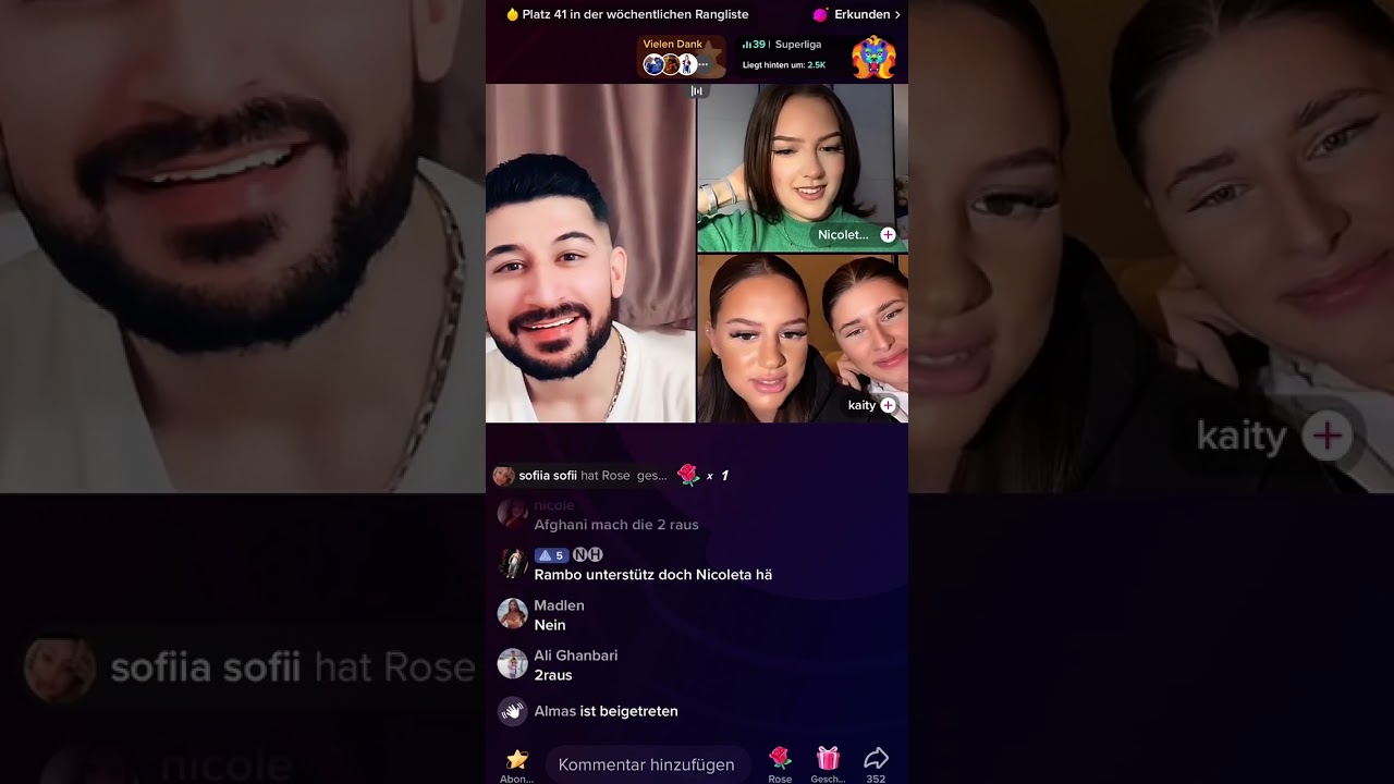 King Rambo TikTok livestream 🫶🏻