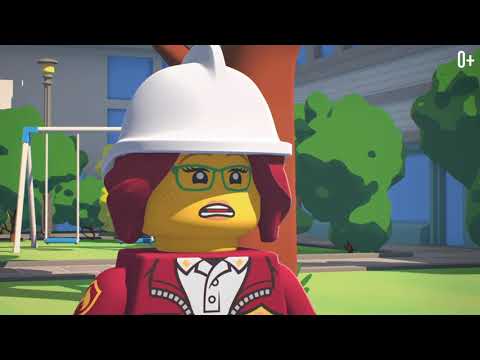 Лего сити пожарные мультфильм