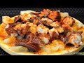 Receta de Pulpo a la Gallega o Pulpo a Feira con trucos para Pulpo Tierno y Patatas jugosas