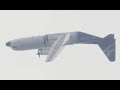 LM-100J Super Hercules Goes Inverted at Farnborough 2018