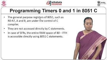 Programming Timer in Embedded C