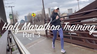 final weeks of half marathon training