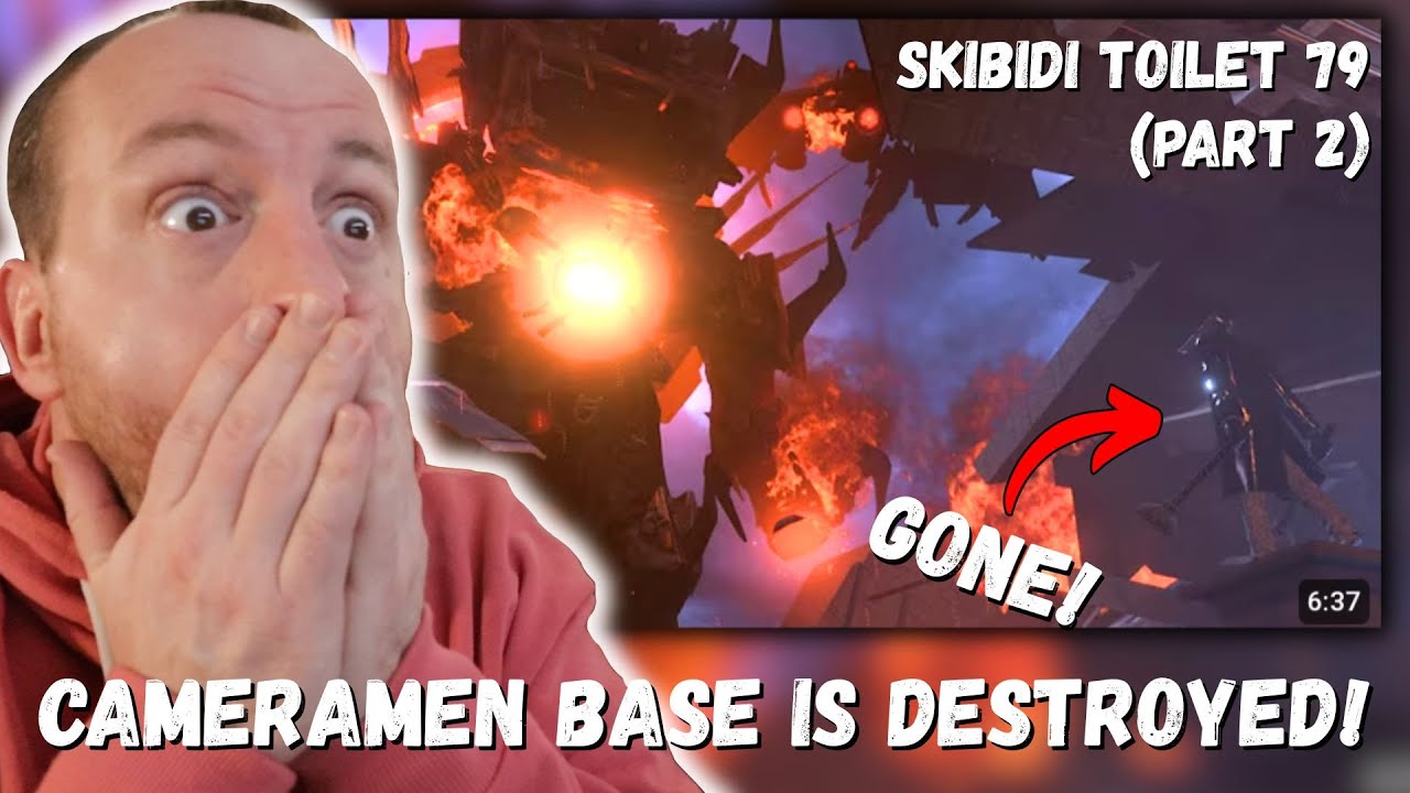 ТИТАН ТЕЛЕВЕДУЩИЙ УБИВАЕТ ОПЕРАТОРШКУ!!! skibidi toilet 79 (часть 2) РЕАКЦИЯ!!!