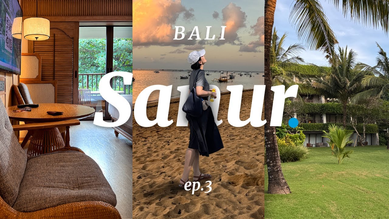 Bali Sanur vlog _🌴가족 여행이라면 사누르 ‘Hyatt Regency Bali‘ 완벽 가이드! 리조트 에서 즐기는 🍕피자리아, 🥂클럽 라운지, 🍗 BBQ 디너