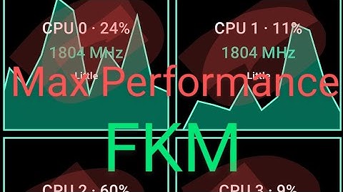 How to get maximum PERFORMANCE from Your Phone FKM(Franco kernel manager)No Lag.🤤
