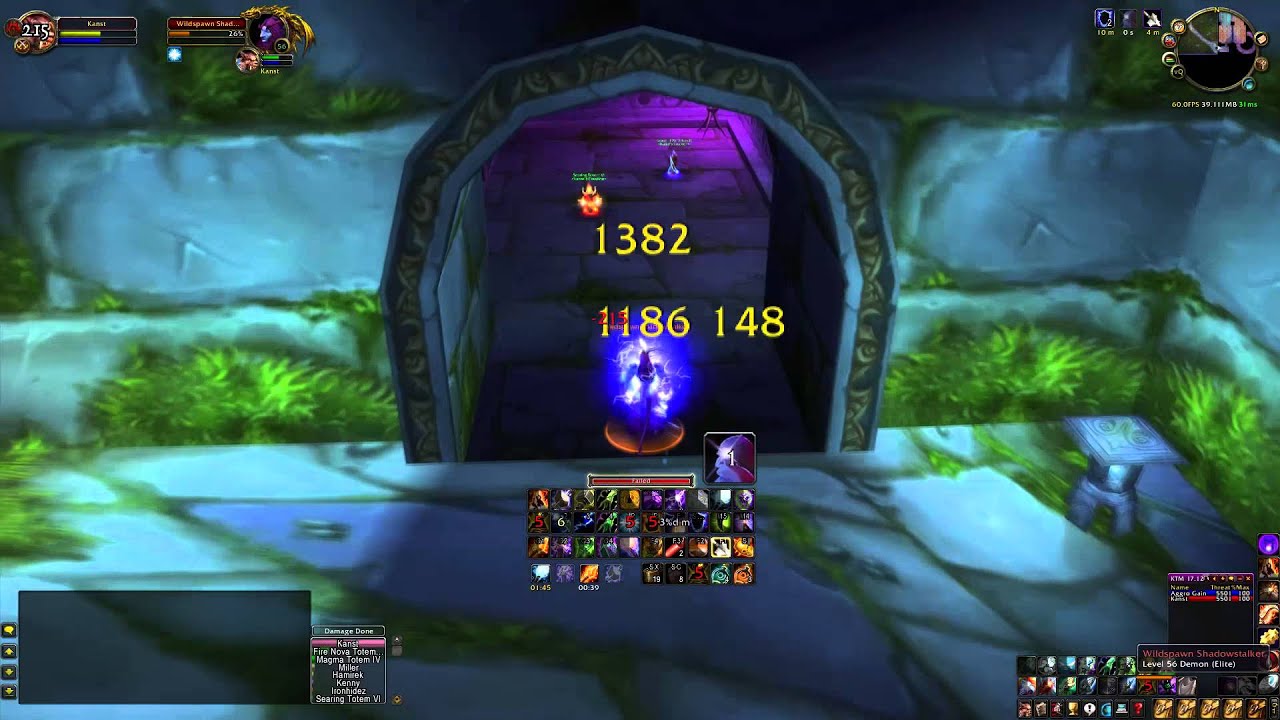 Nostalrius - Shaman DM East Farm walkthrough