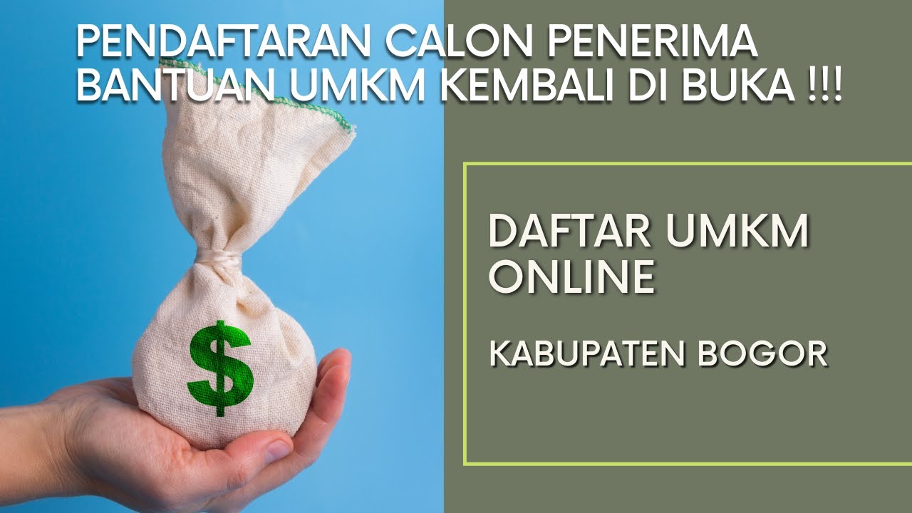 Daftar Umkm Online Kabupaten Bogor Youtube