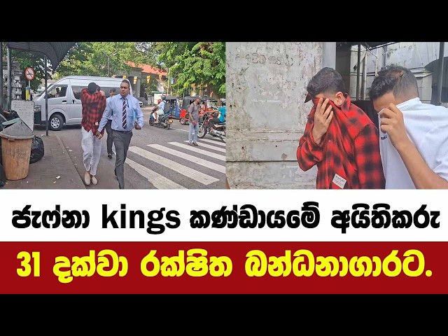 ජැෆ්නා kings කණ්ඩායමේ අයිතිකරු තිස්එක් වෙනිදා දක්වා රක්ෂිත බන්ධනාගාර ගත කෙරේ.