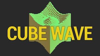 Cube Wave in Unity3D screenshot 1