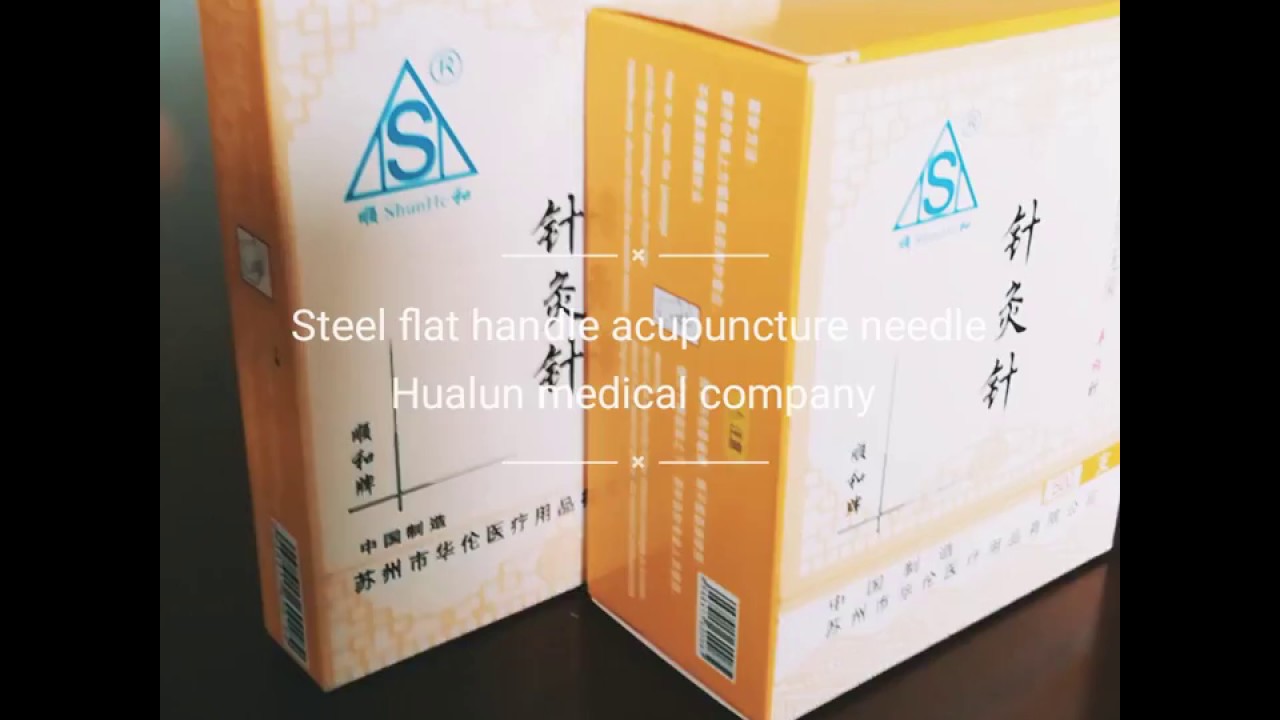 Disposable sterile spring(sujok) handle acupuncture needle
