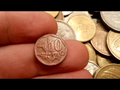 SOUTH AFRICA 2015 10 Cents Coin VALUE - AFRIKA 2015 10 C Coin WORTH?