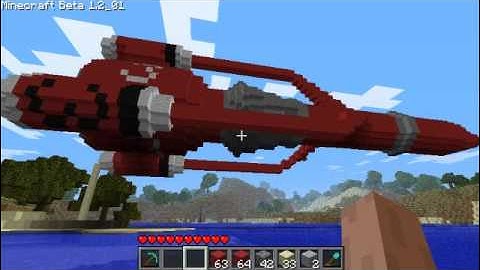 Thunderbirds on Minecraft