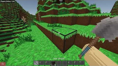 Multiplayer Voxel Game Development Vid 23 (New Dig & Place Animations)