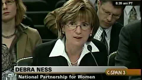 National Partnership President Debra Ness at the Health Care Roundtable