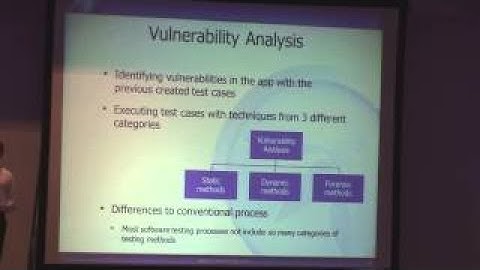 OWASP AppSec EU 2017: Security Testing Guidelines for mobile Apps