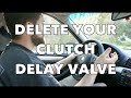 BMW E46 Clutch Delay Valve delete DIY and REVIEW