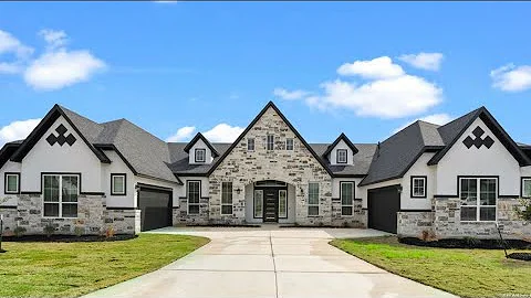 The Grant with Chesmar homes at Potranco Oaks!