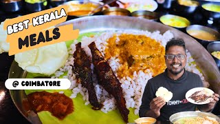 Best Kerala meals with Fish curry in Coimbatore | The Malabar Restaurant #umbrella #food #foodie