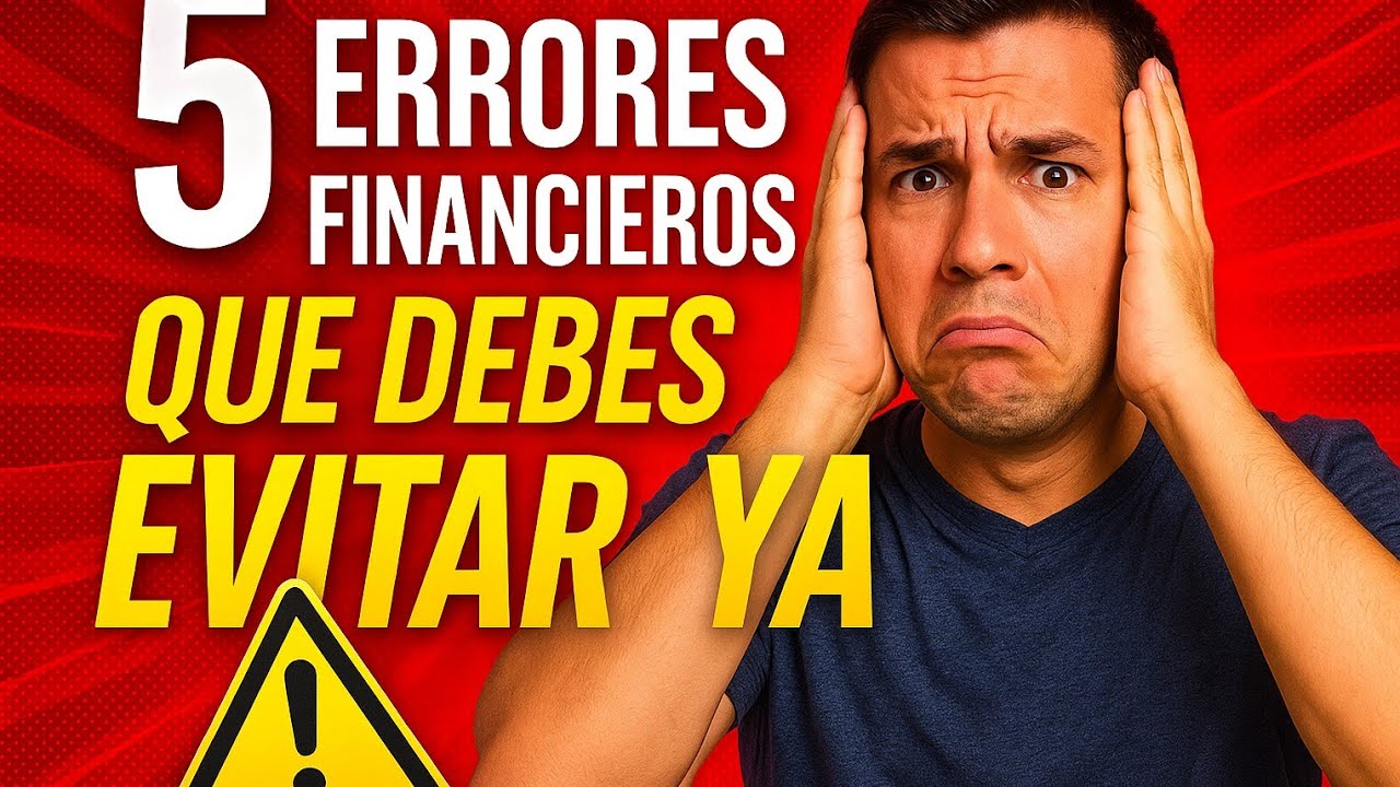 💵5 errores financieros que debes evitar ¡Ya! - Finanzas personales...💵 ...