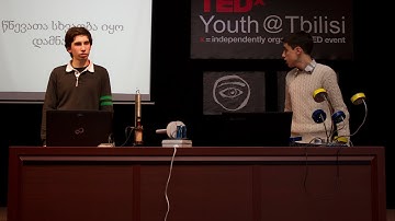 Success is Contagious: Giorgi Meshveliani & Semi Invia at TEDxYouth@Tbilisi