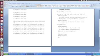 Single and Two Sample T/Z tests on means in Minitab 17