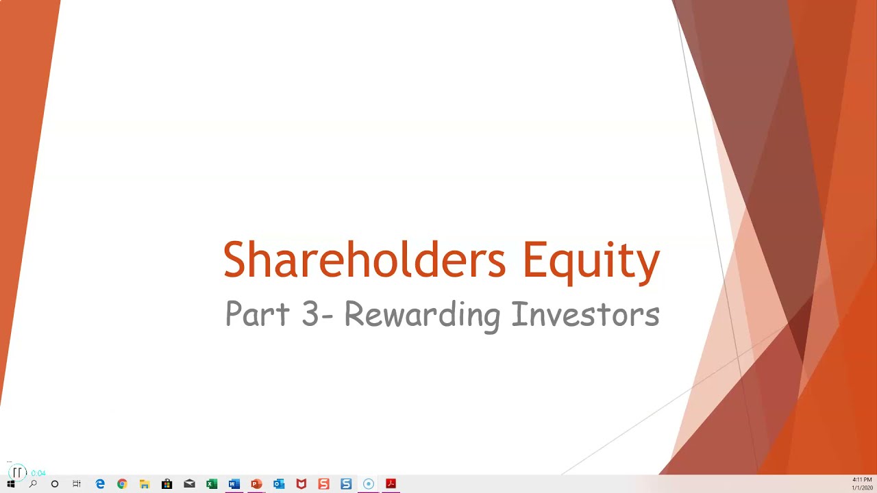 Chp 18 Part3 dividends stock splits