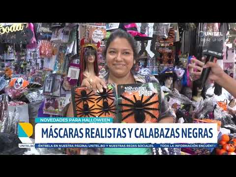 Halloween takes over the markets: Masks, pumpkins, and candy define the season